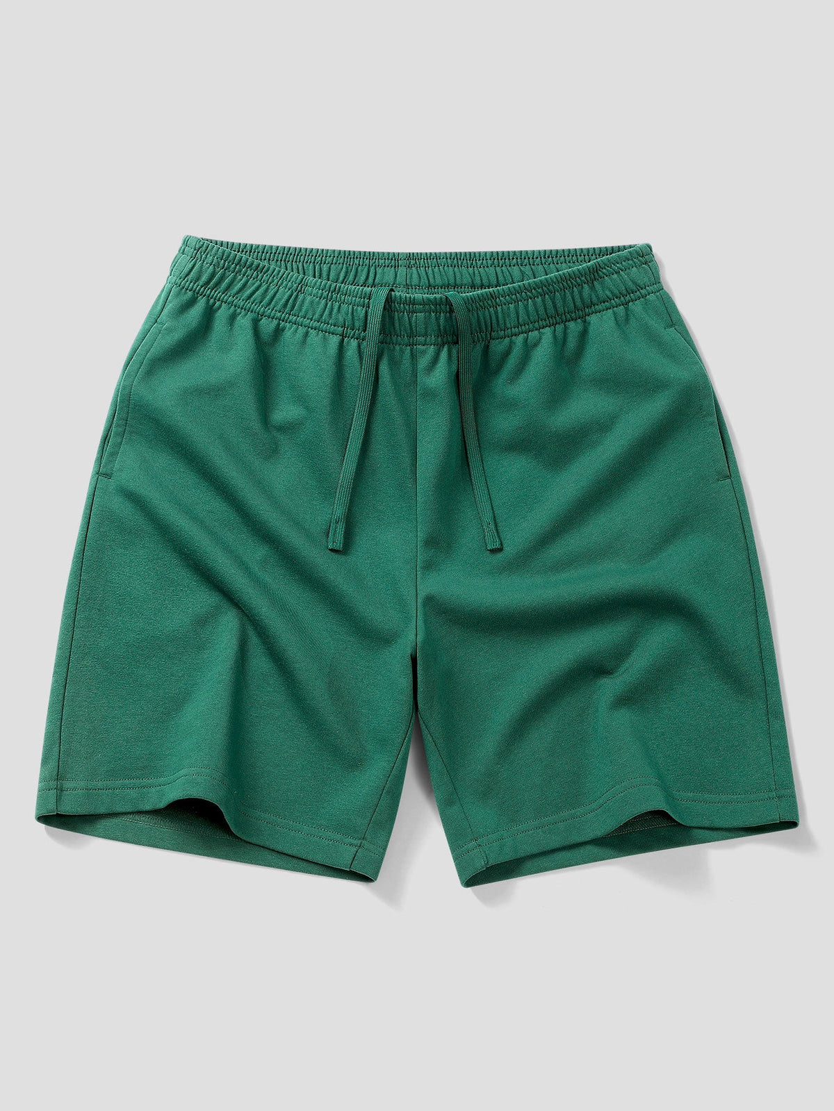 Polo de Algodão com Gola Contrastante e Shorts de Algodão com Cordão de 7"