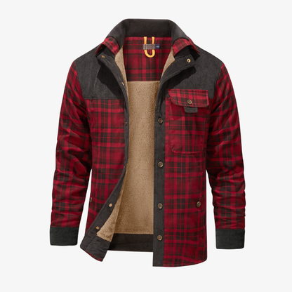 The Braemar Sherpa-Lined Overshirt