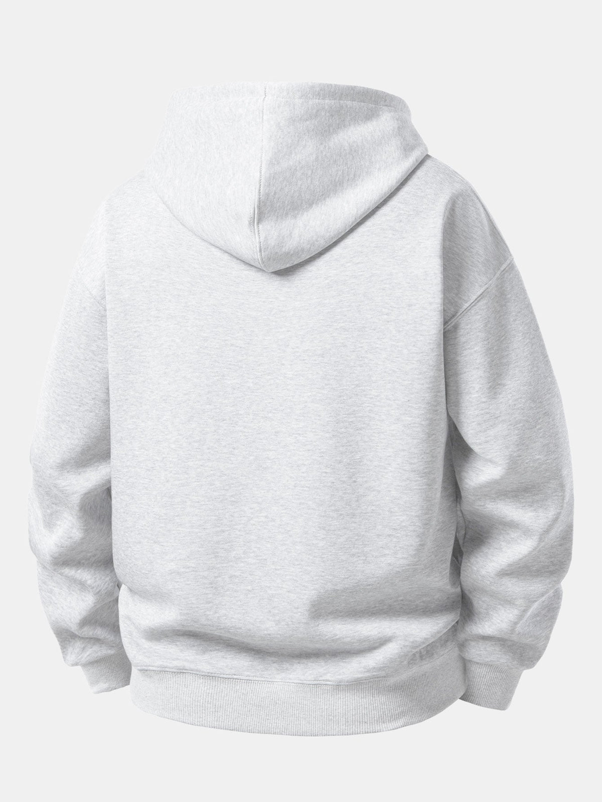 Conjunto de moletom com capuz de caimento confortável e calça de moletom reta