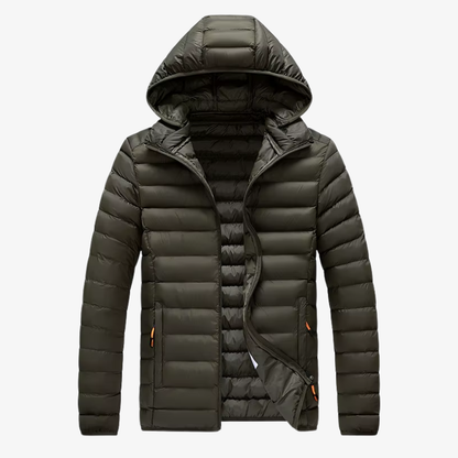 The Brecon Lightweight Hooded Puffer