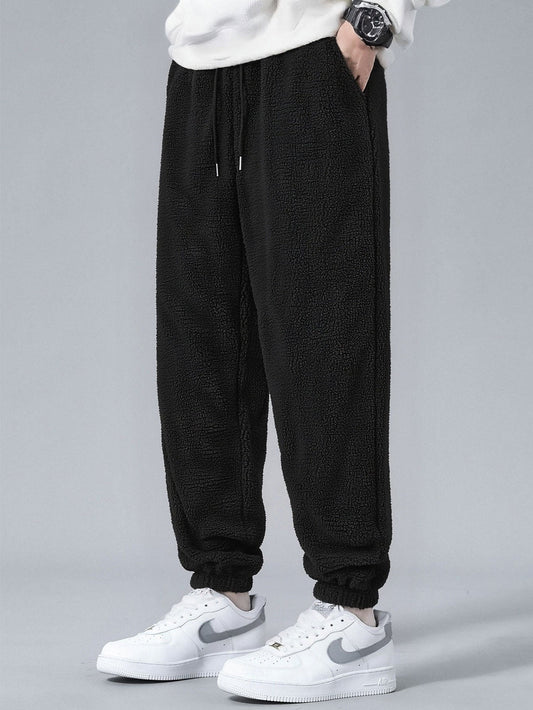 Calça Jogger de Fleece Teddy