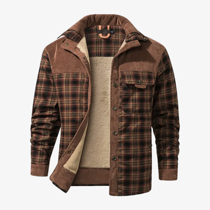 The Braemar Sherpa-Lined Overshirt