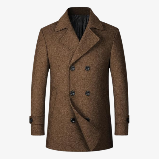 The Chelsea Double-Breasted Pea Coat