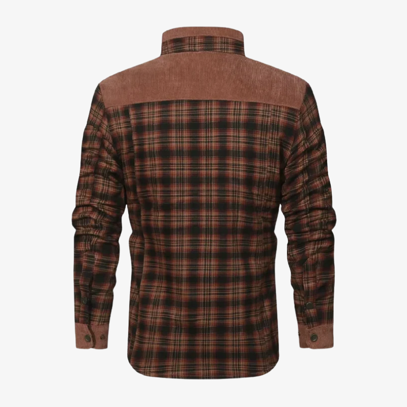 The Braemar Sherpa-Lined Overshirt