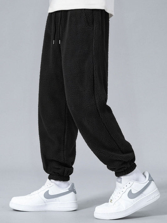 Calça Jogger de Fleece Teddy