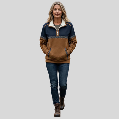 Joanna | Cosy Half-Zip Pullover