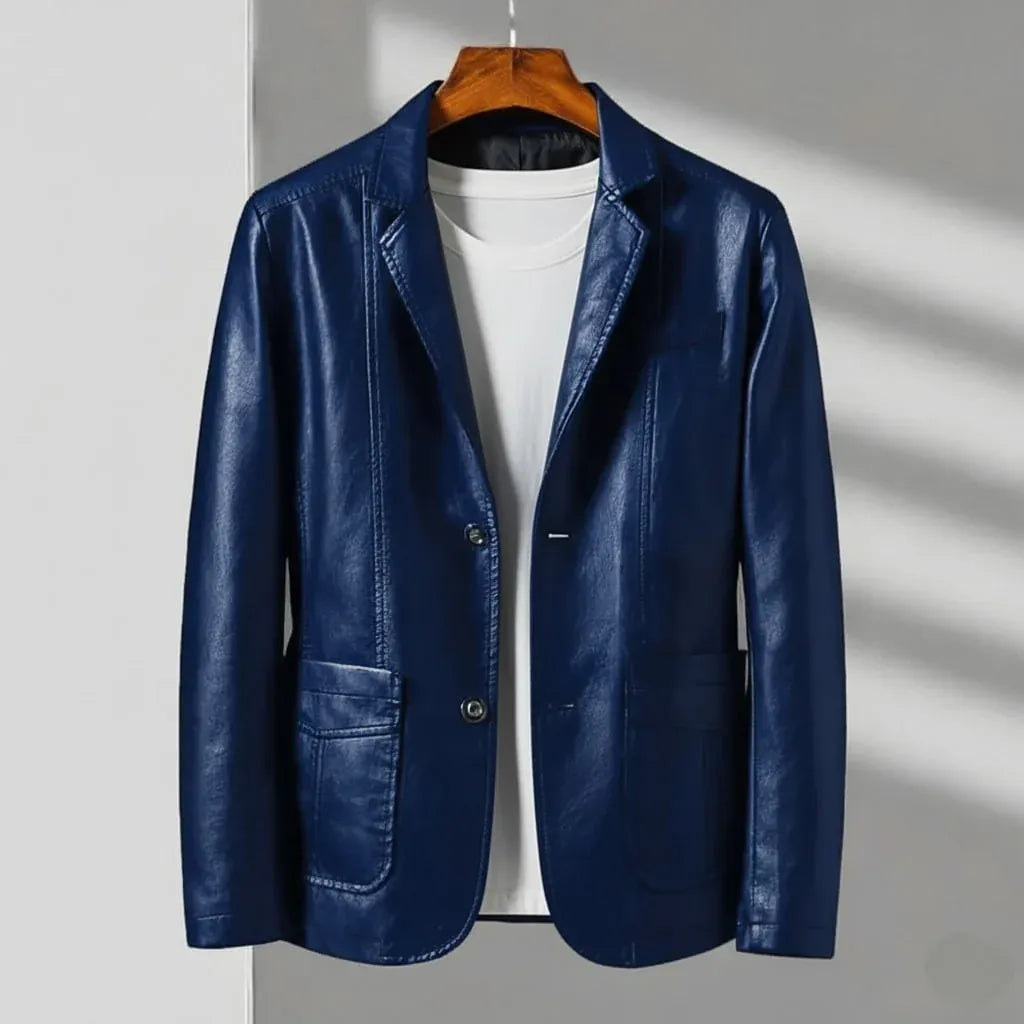 Olymp Leather Blazer