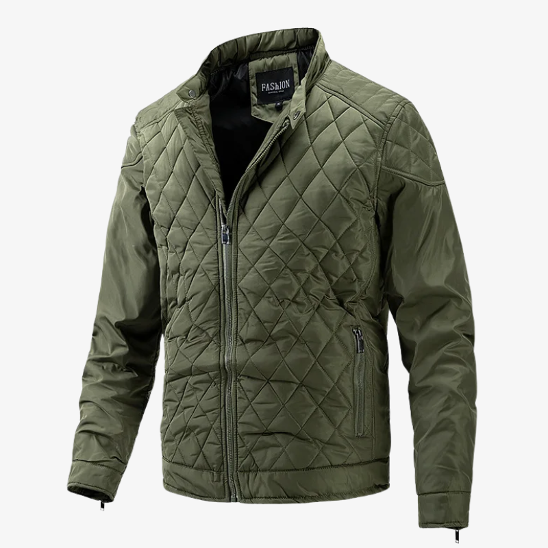 The Stirling Quilted Racer Jacket