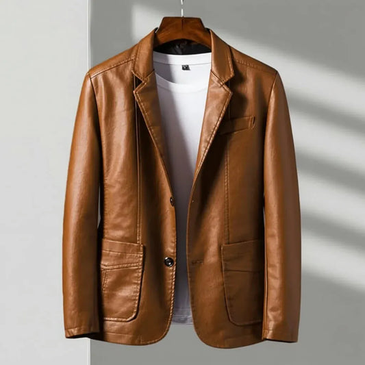Olymp Leather Blazer