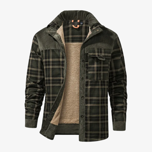 The Braemar Sherpa-Lined Overshirt