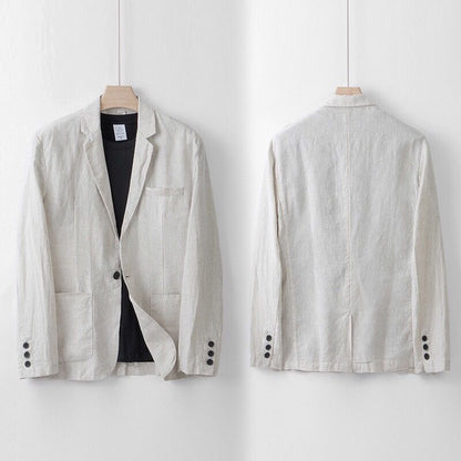 Davenport Linen Suit Set