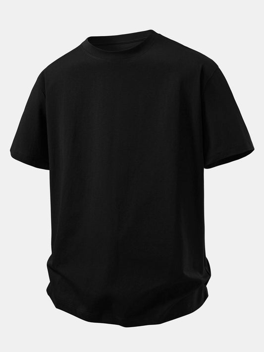 Camiseta de algodão com corte confortável e estampa traseira “Você pode estar bêbado”