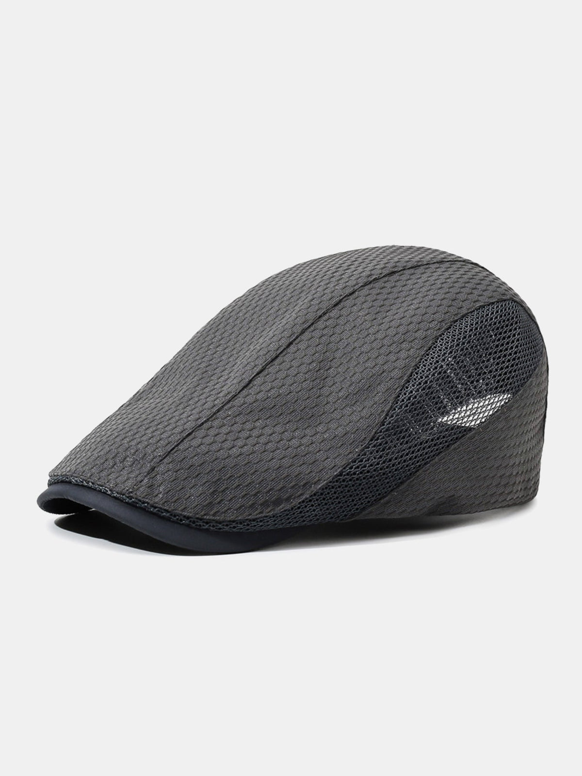 Boné estilo newsboy Ivy ventilado de malha respirável