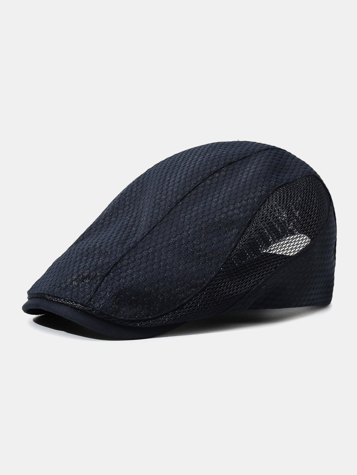 Boné estilo newsboy Ivy ventilado de malha respirável