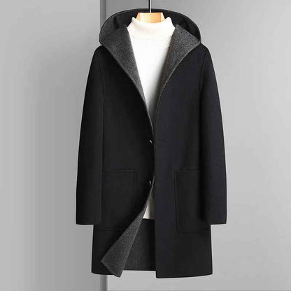 Hudson Reversible Hooded Coat
