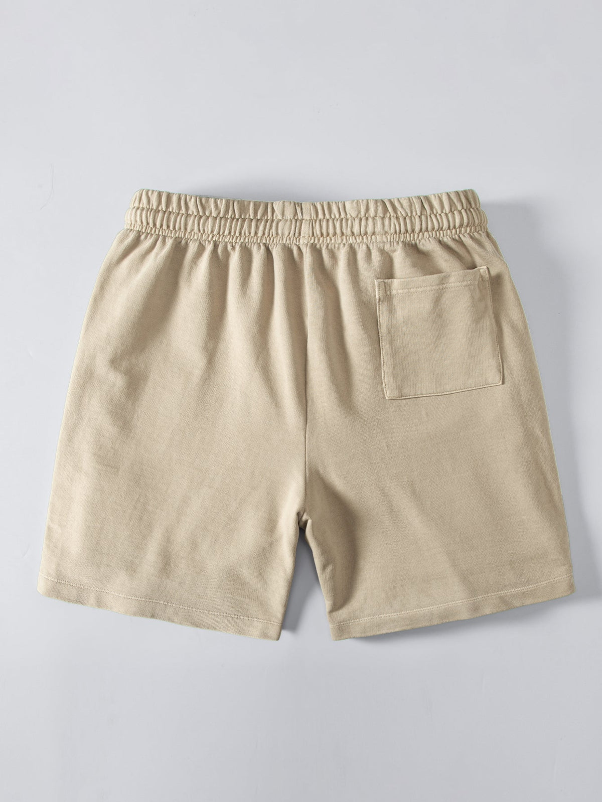 Camiseta Pesada com Ombro Caído e Efeito Lavado & Shorts com Cordão e Efeito Desgastado Lavado
