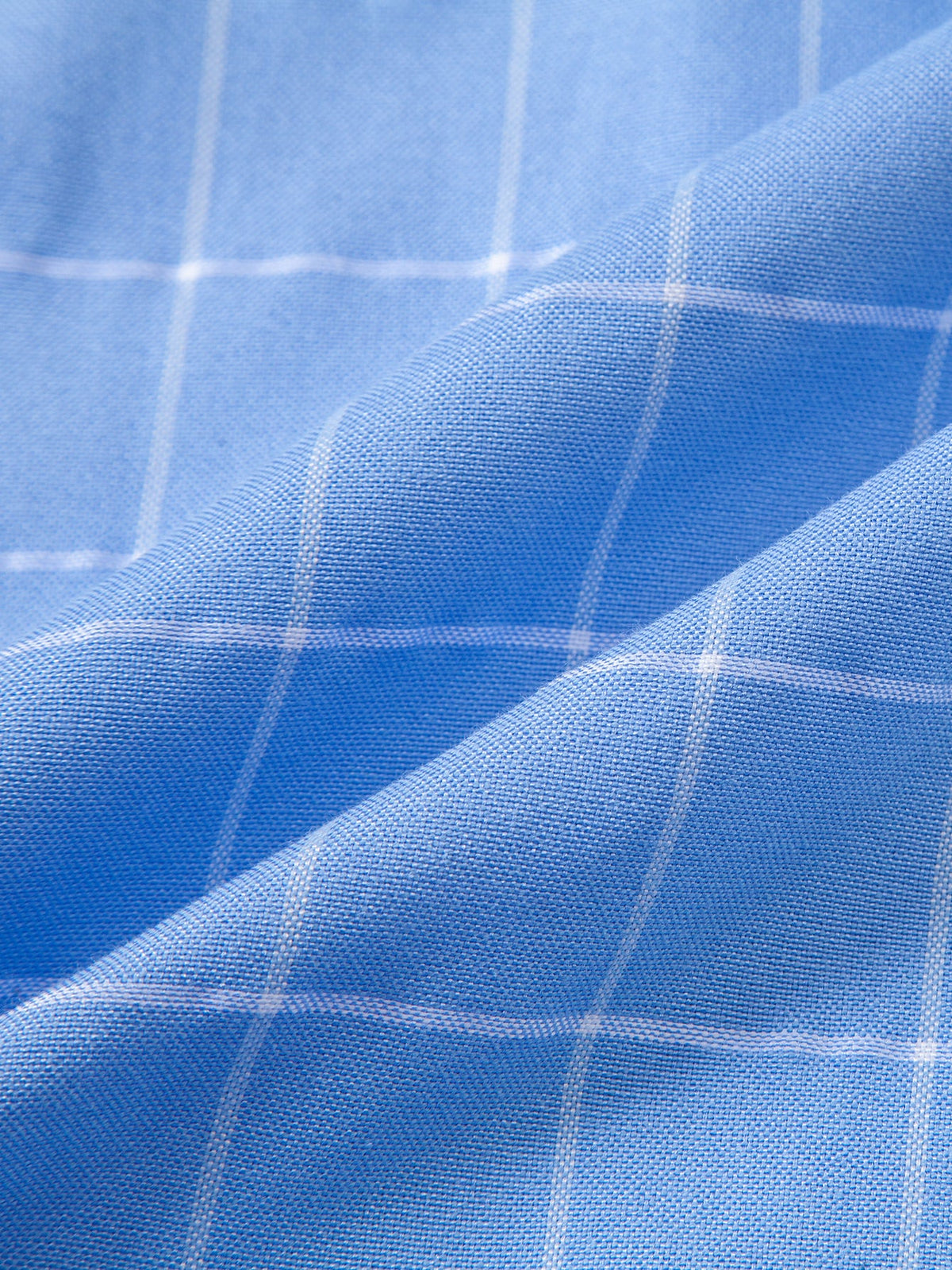 Camisa xadrez de algodão com botões