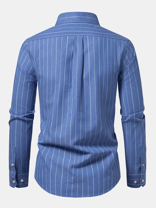 Camisa social listrada