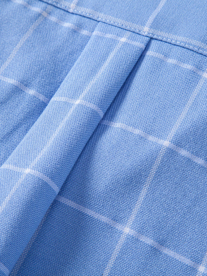 Camisa xadrez de botões