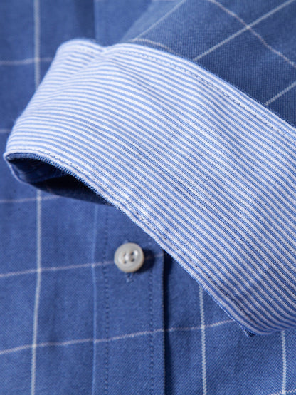 Camisa xadrez de botões