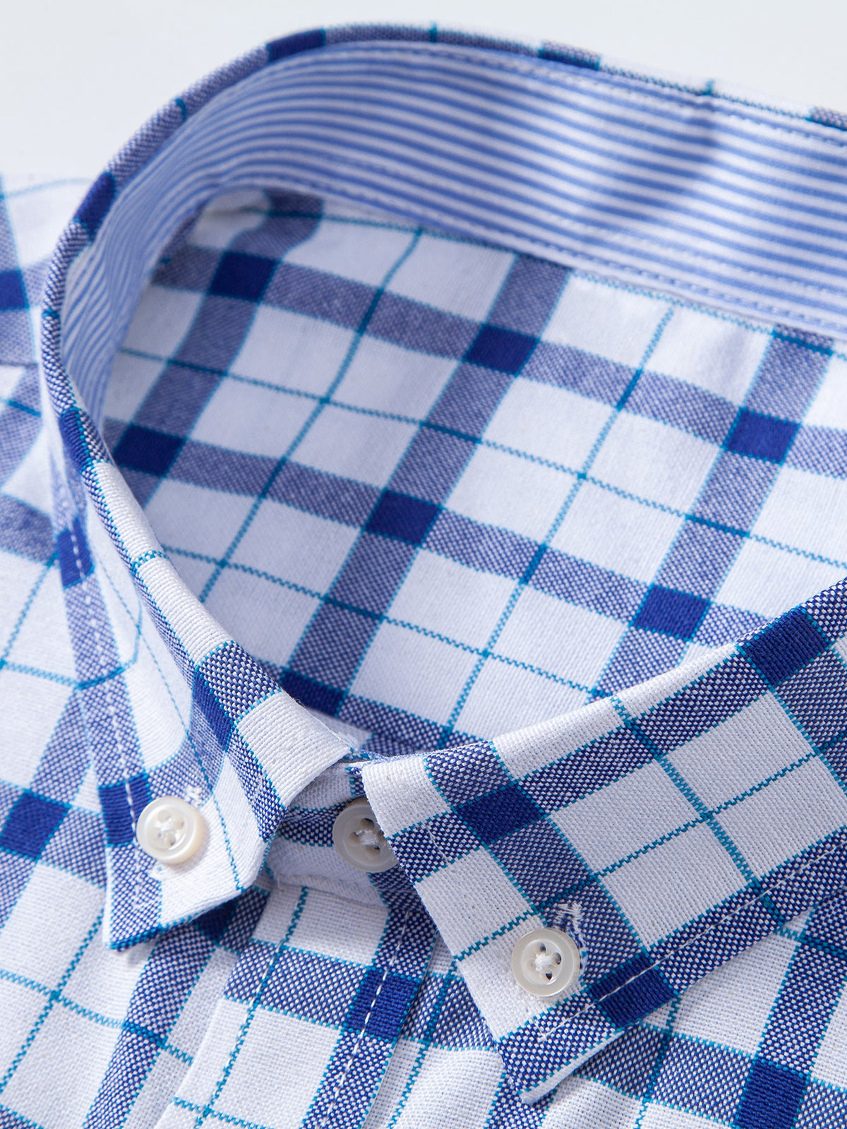 Camisa xadrez de botões
