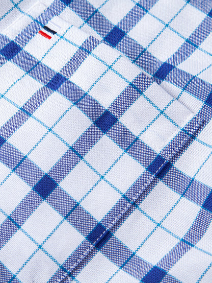 Camisa xadrez de botões