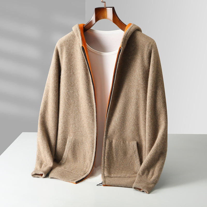 Victor Reversible Cashmere Hoodie