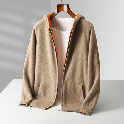 Victor Reversible Cashmere Hoodie