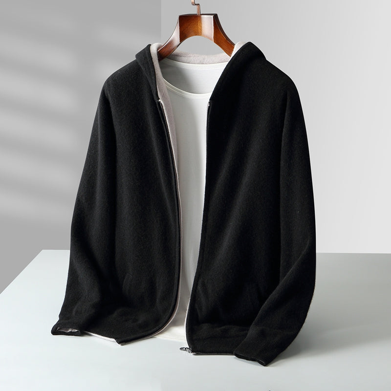 Victor Reversible Cashmere Hoodie