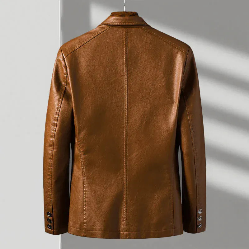 Olymp Leather Blazer