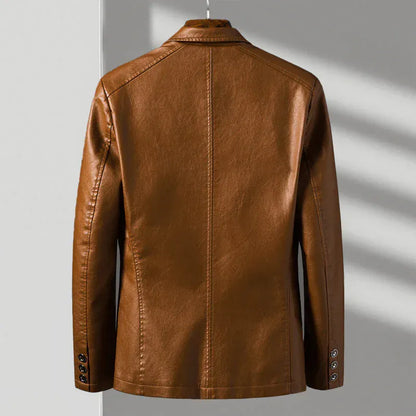 Olymp Leather Blazer