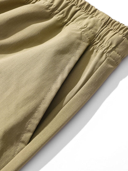 Calça de Perna Reta com Cordão
