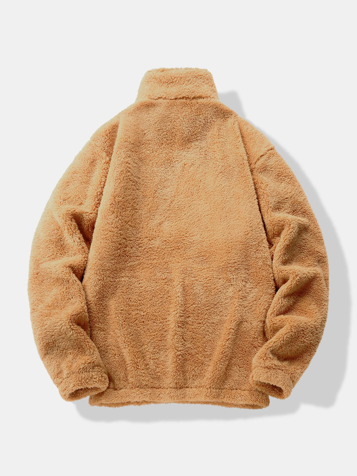 Moletom Teddy com Zíper até a metade
