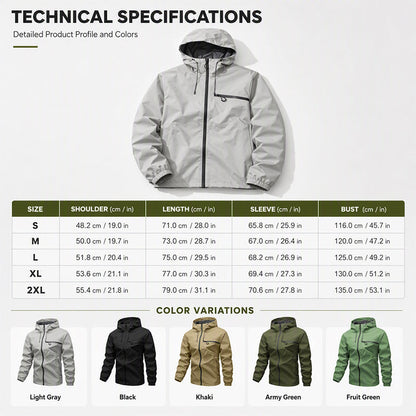 Olymp Oversized Hooded Jacket